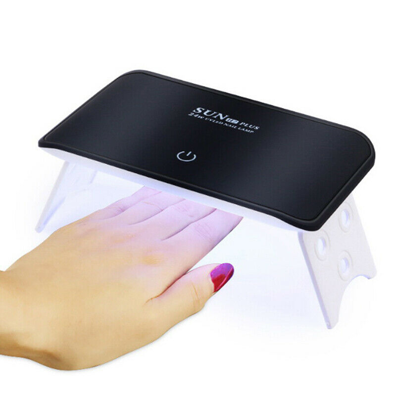 24W Nail Dryer LED UV Lamp Micro USB Gel Varnish Curing Machine For Home UseBDA