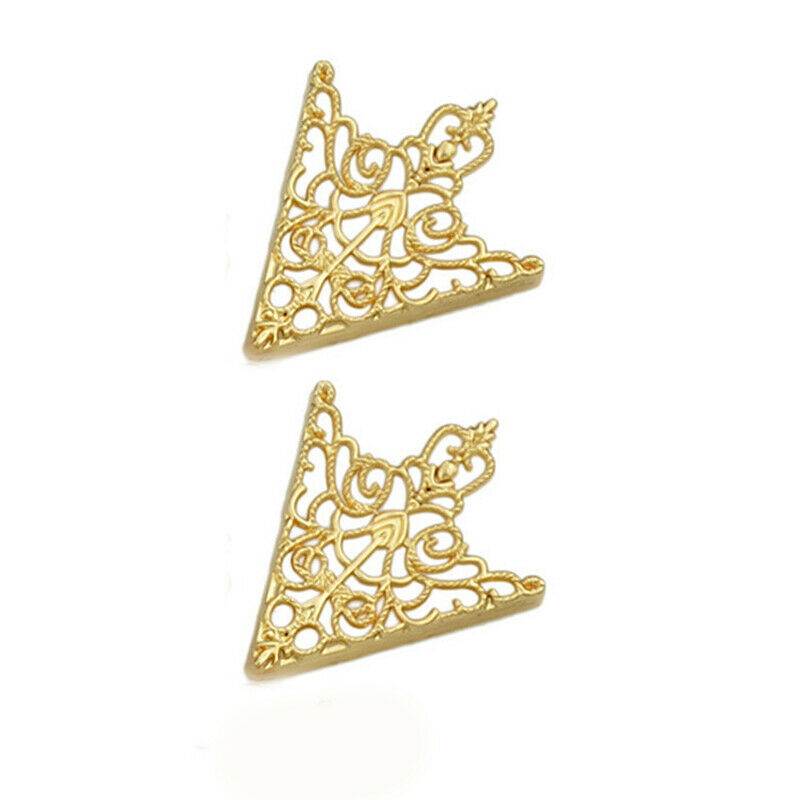 Fashion Hollow Triangle Blouse Shirt Collar Pin