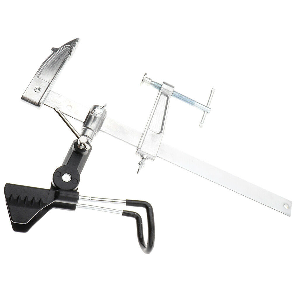 Adjustable Clamp on Fishing Rod Holder Rack Pole Bracket Fishing Tackle L