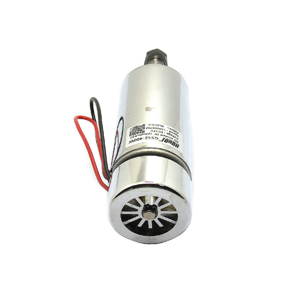 48V 400W High Speed Cooling Fan Brush Motor PCB Engraving Machine Spindle ER11
