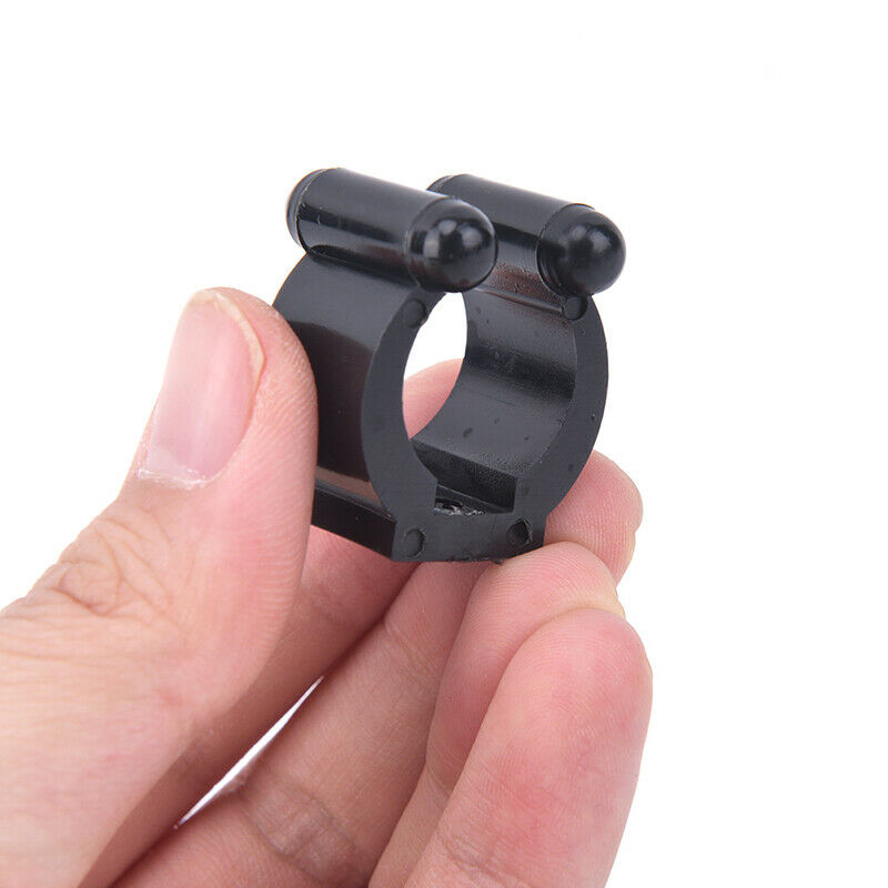 5Pcs Plastic Club Clip Fishing Rod Pole Storage Rack Tip Clamps Hold.l8