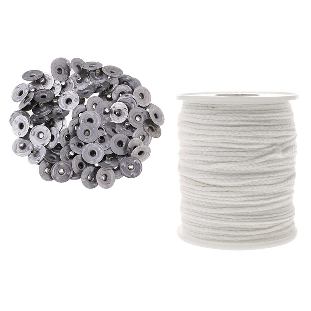 Braided Candle Wick, 200ft Spool, 200 Candle