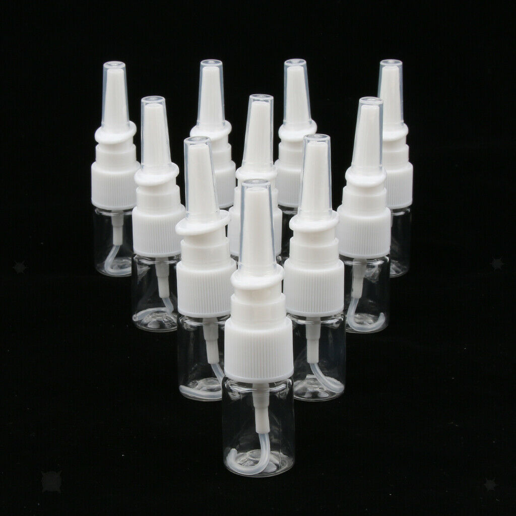 Pack Of 50 5ml Empty Nasal Spray Bottles