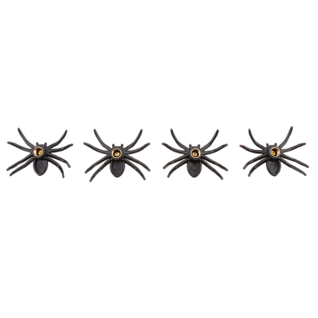 4 Pcs Valve Caps Tire Cap Valve Cover Spider Shape Air Valve