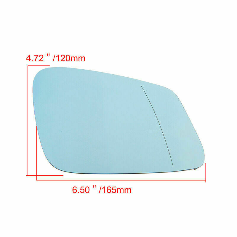For BMW F10 528i 550i 535i xDrive 09-16 Right Passenger Side Mirror Glass Heated
