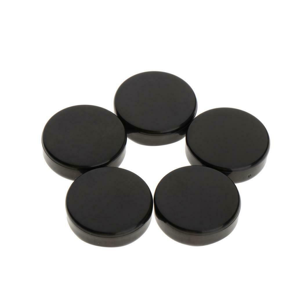 5pcs Plastic Sax Thumb Button Cushion Replacement for Saxophone Black