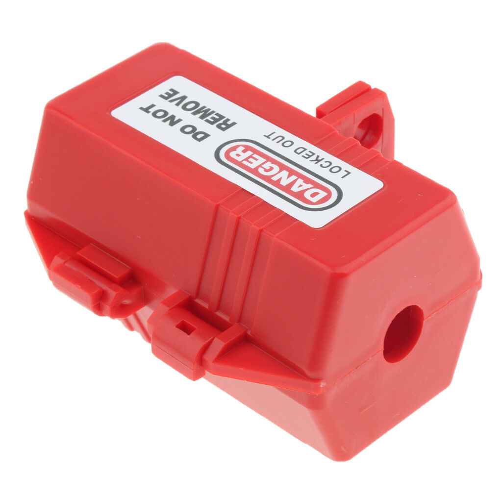 Plastic Plug Lockout Plug Lock Out Device Safty Tagout for Cable dia 0.7''