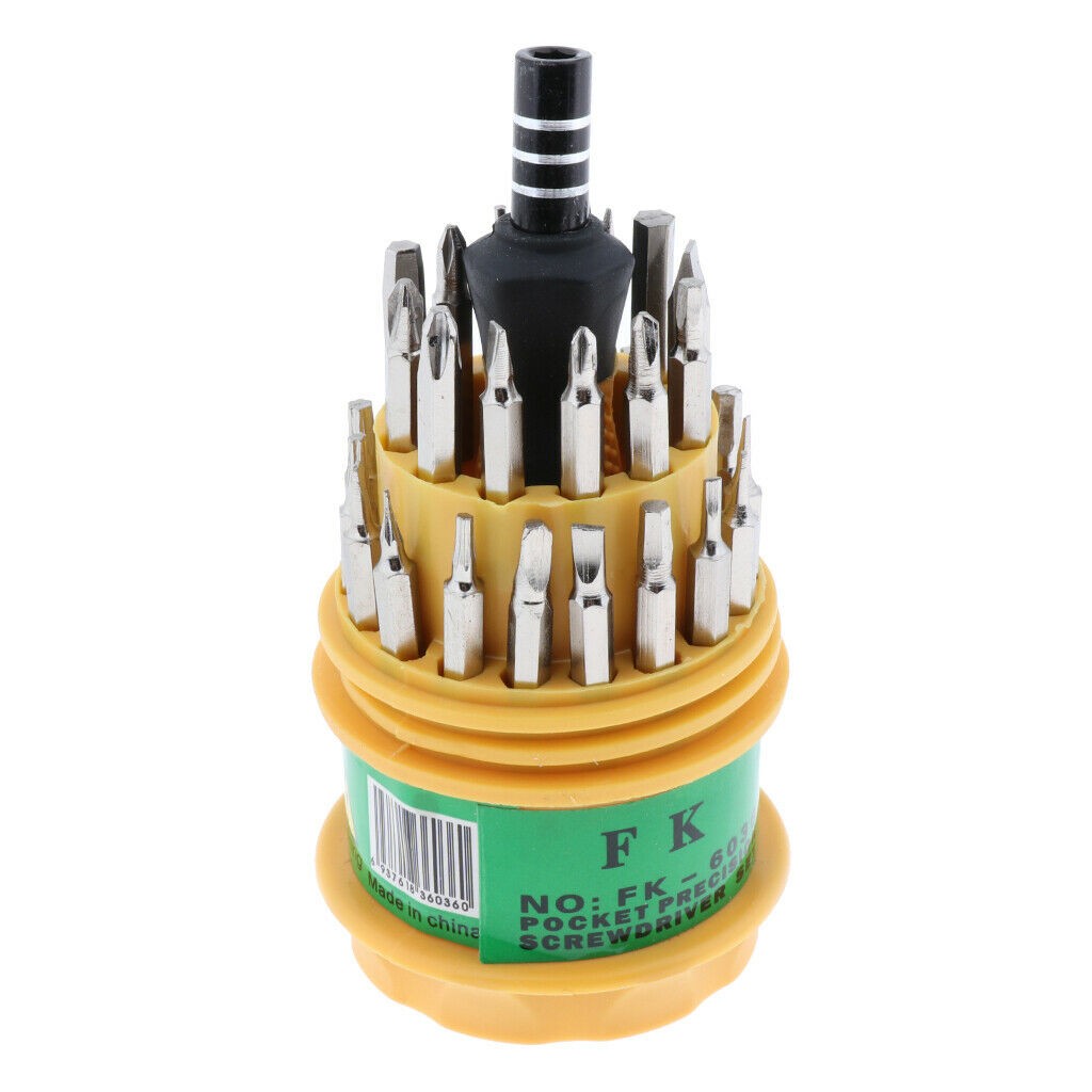 31-in-1 Screwdriver Set DIY Repair Kit Multitool with Magnet Bits Screwdrivers