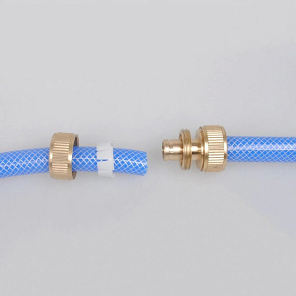 Garden lawn Water Hose pipe joiner mender repairer fitting connector 12mm 'J XC