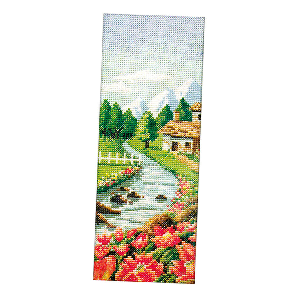Spring Landscape Pattern Cross Stitch Kits Set