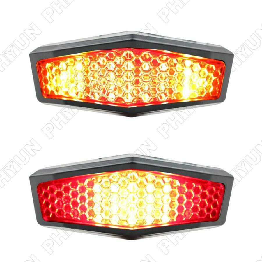 12V Universal Motorcycle  ATV LED Rear Tail Light Brake Stop Turn Signal Light