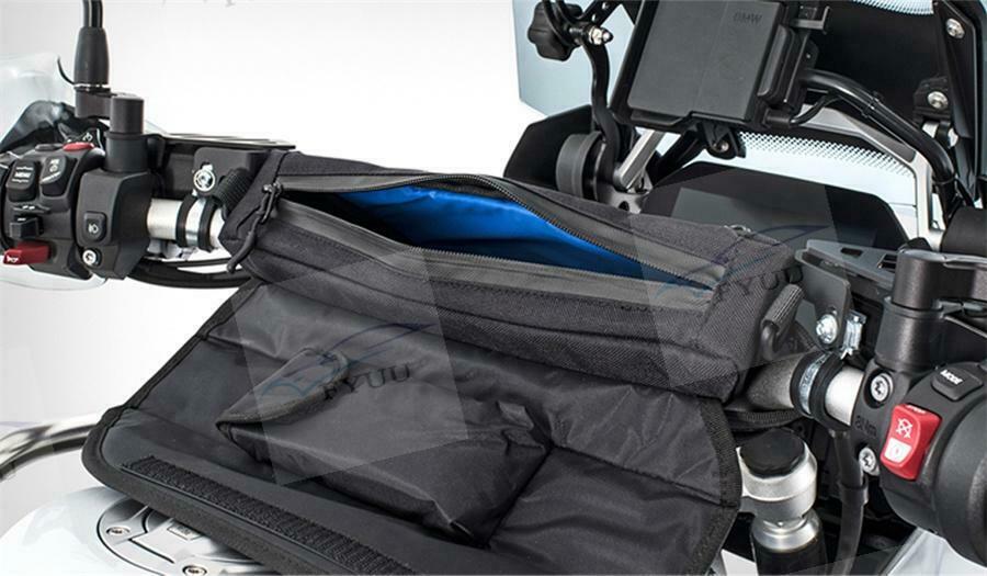 Motorcycle Handlebar Bag Black Dual Sport Adventure FOR BMW R1200GS ADV F700GS