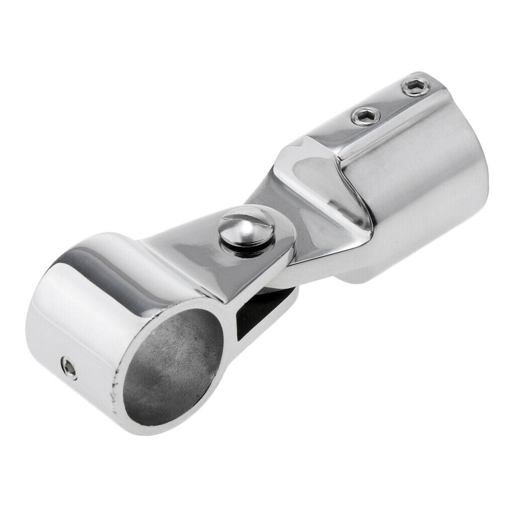 Steel 25mm Bimini Eye Outer End Cover Hinge