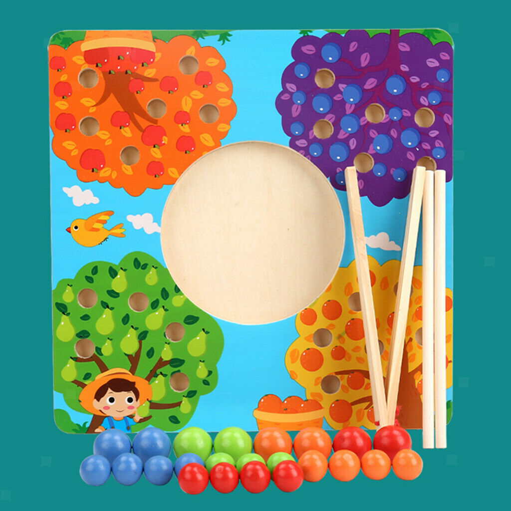 Clamp Beads Game Matching Game Training Chopsticks Training Learning Toys
