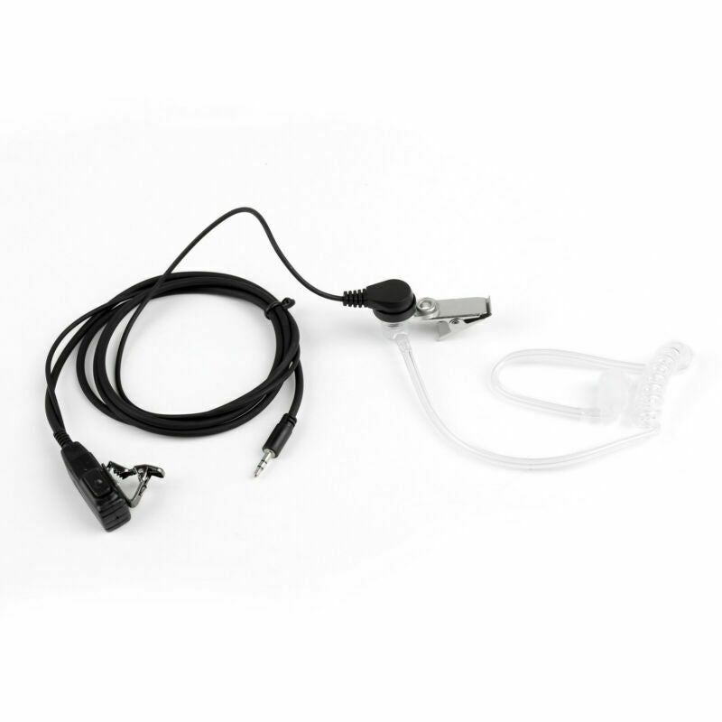 5x2.5mm Covert Acoustic Tube Headset Mic Fits Cobra Radio CXT545 CXT345 Radio B5