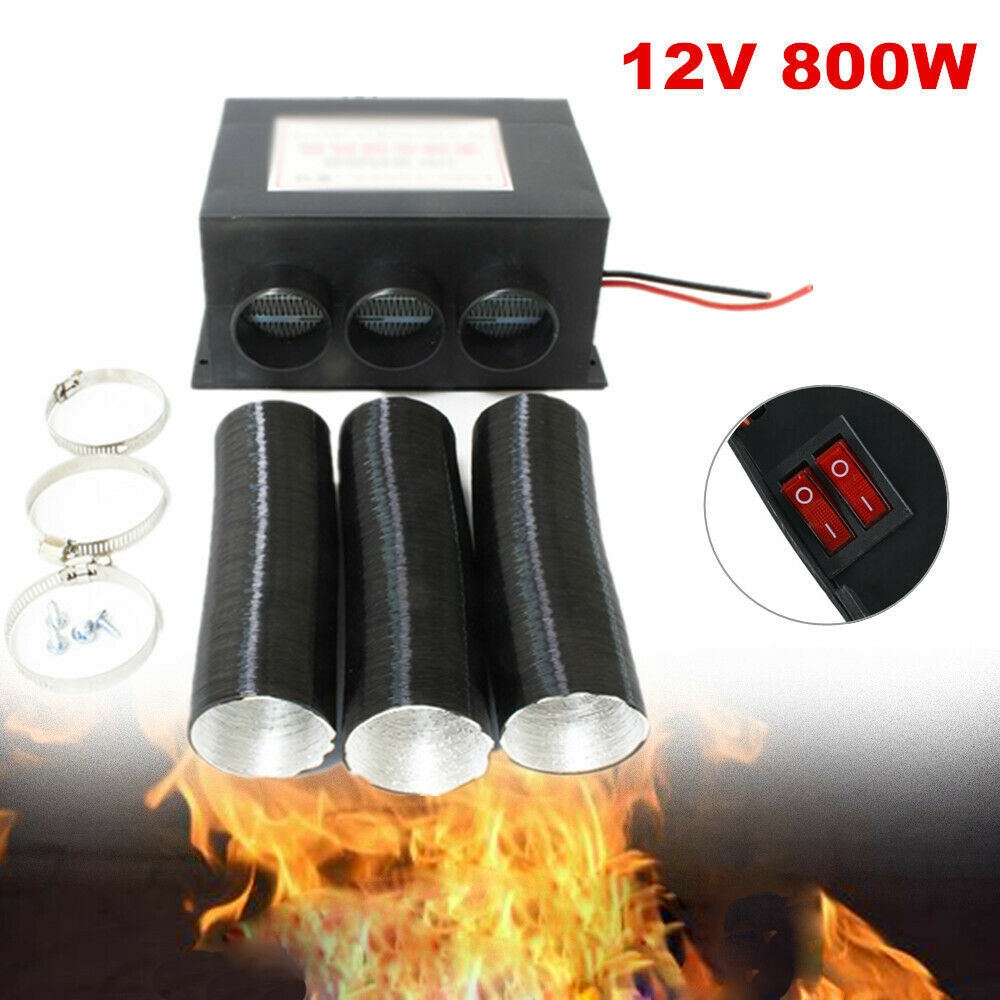 Universal 12V 800W Car Interior Heater Fan Warmer Windshield Defroster Demister