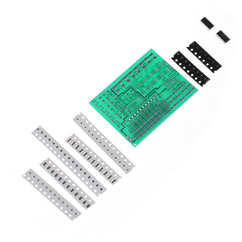 Electronic DIY Kit RGB LED Flashing Controller SMD Component Welding Pract WF