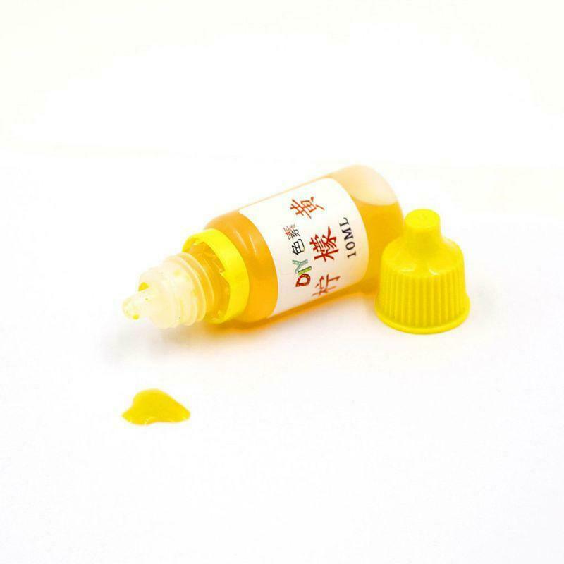7 Pcs/set 10ml Dyeing Pigment Slime Crystal Mud Colorant Epoxy Crystal DIY