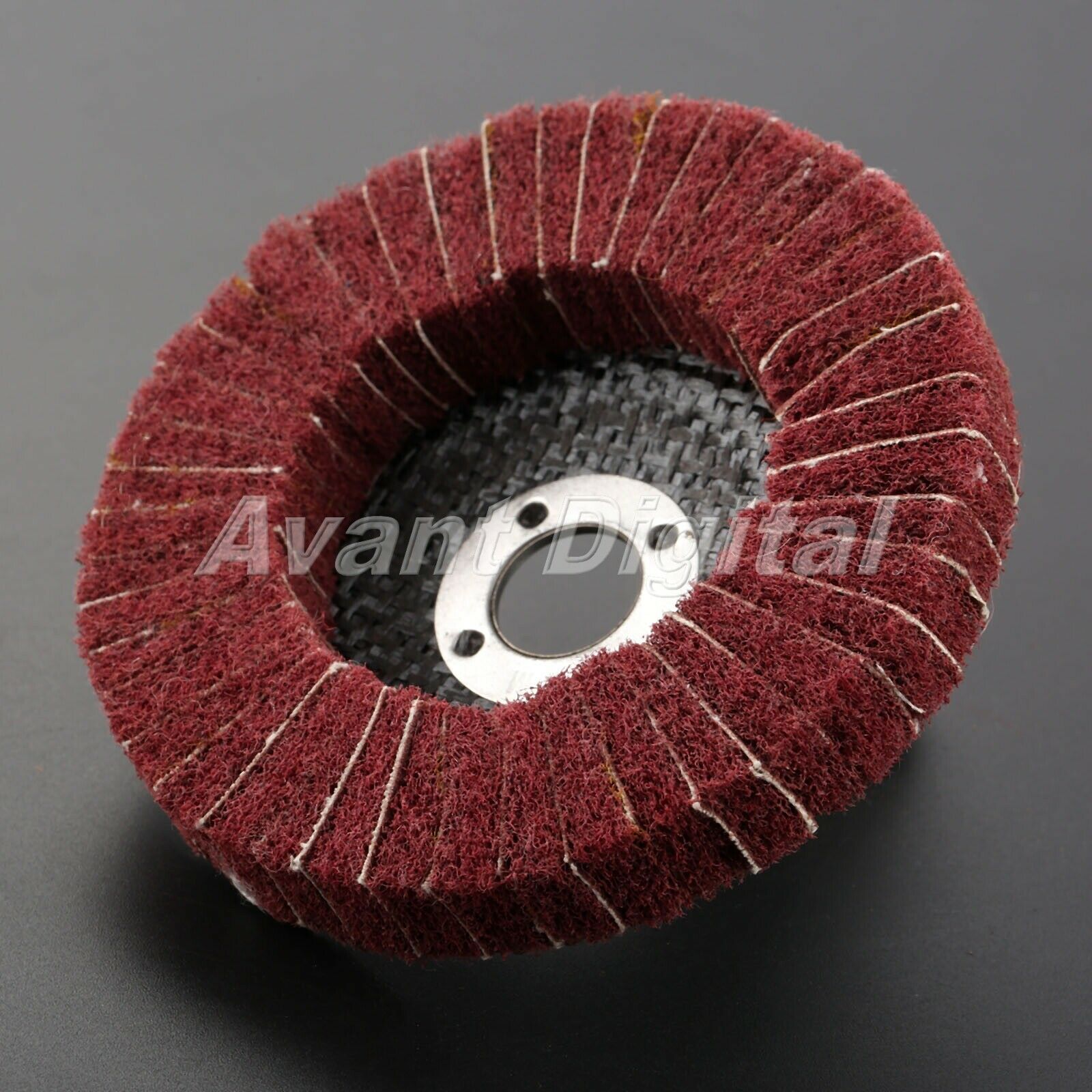 100mm Round 320# Grit Polishing Wheel Buffing Abrasive Grinder Rotary Tool Red