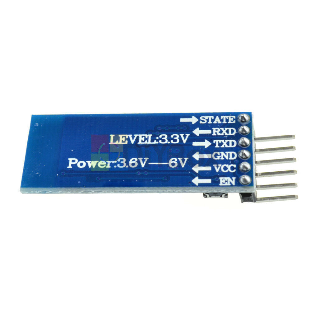 5PCS HC-05 06 Bluetooth Serial Transceiver Module Base Board Enable Clear Button