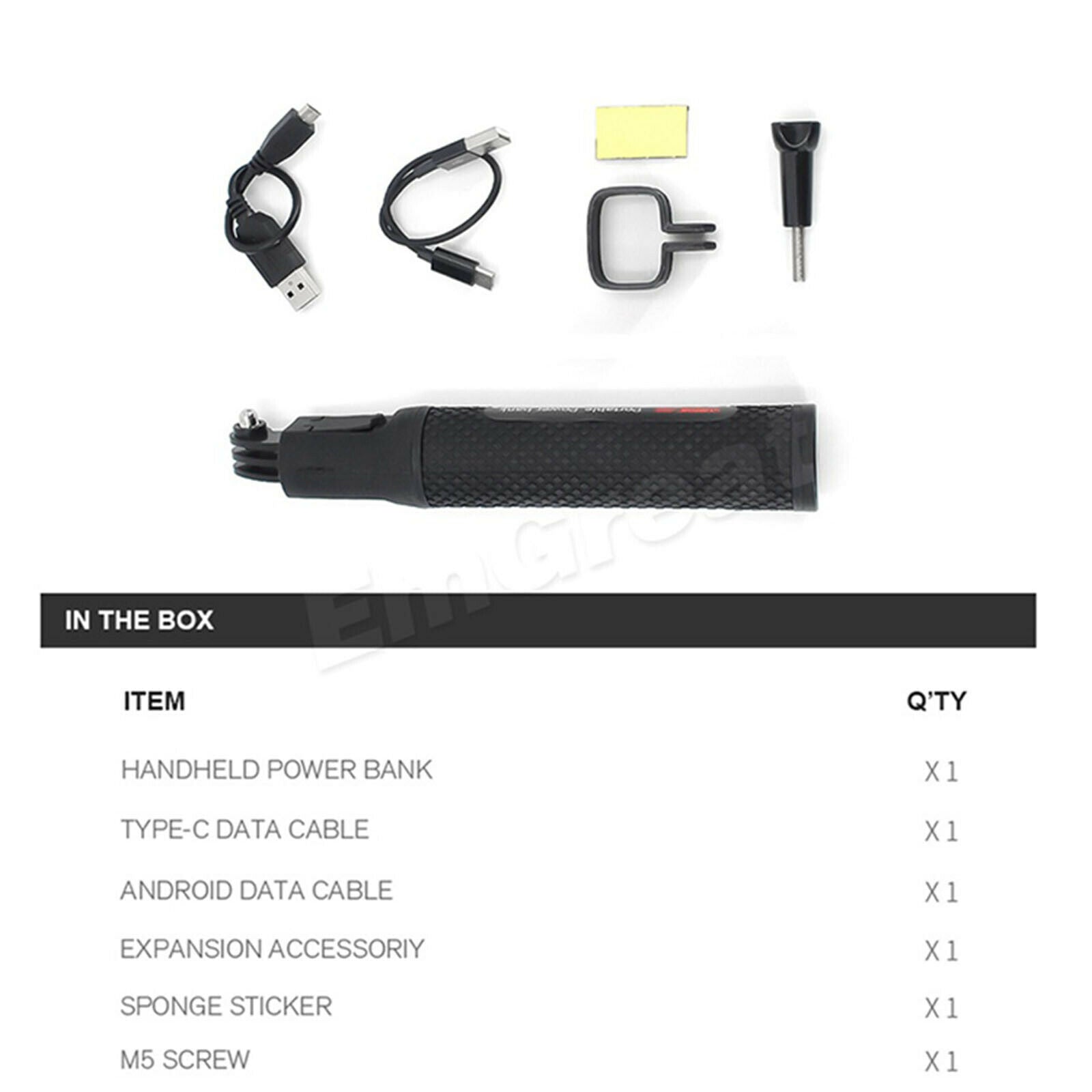 For FIMI PALM Gimbal Camera Battery Handheld Power Bank USB Charging 5V 5200mAh