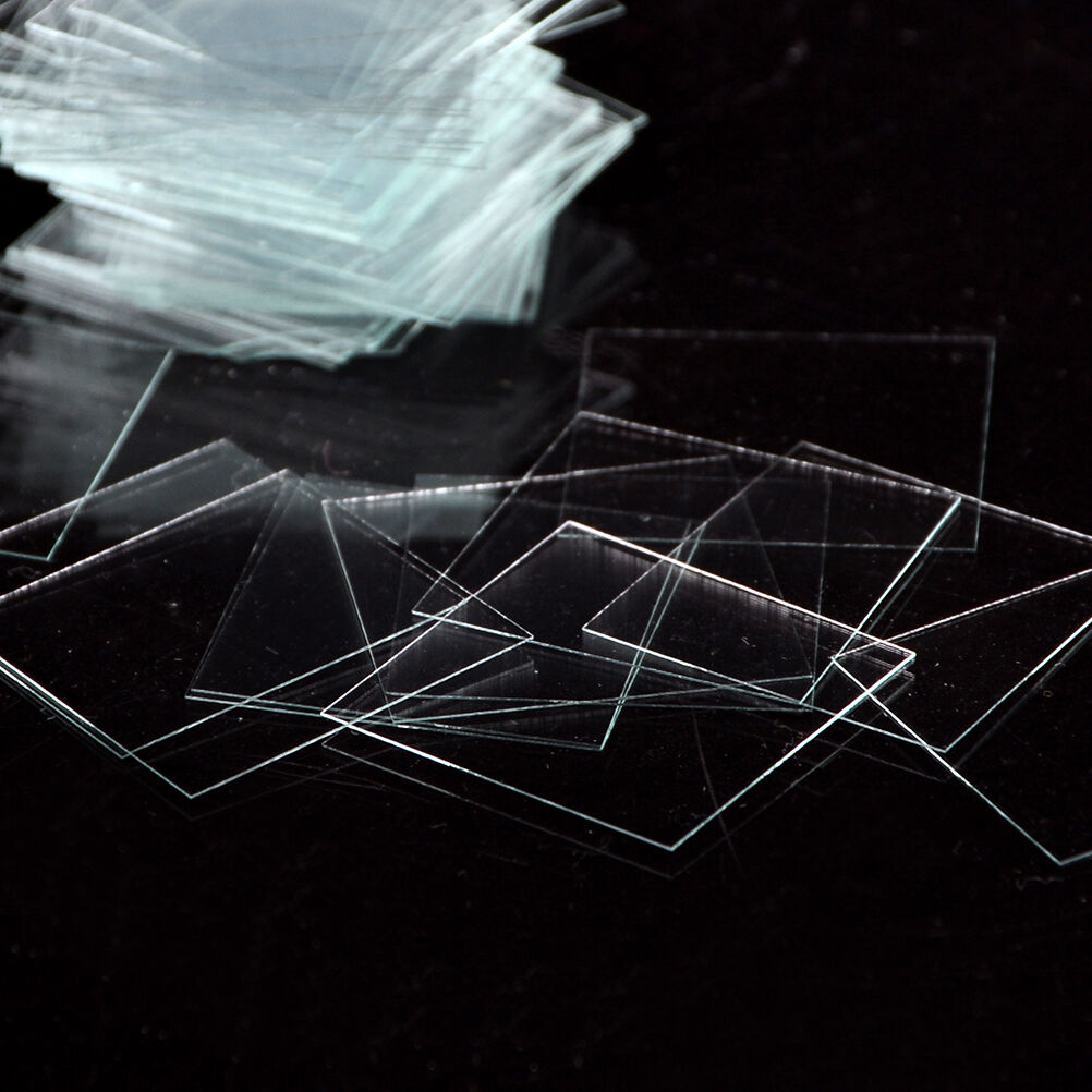 100 pcs Glass Micro Cover Slips 22x22mm - Microscope Slide Covers SEDD