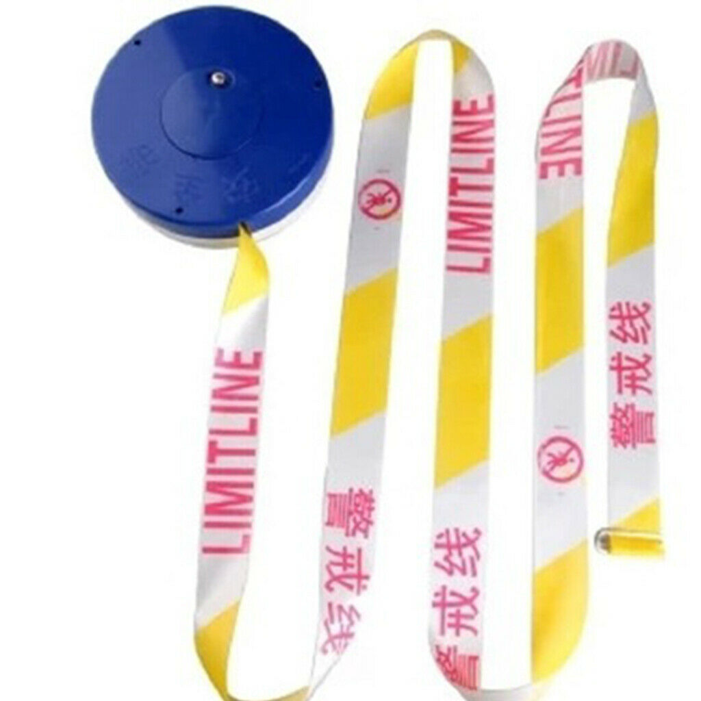 100m x Reusable Barricade Tape Police Yellow Caution Line Security Safety