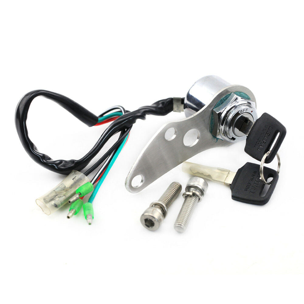 Fits DRZ400S DRZ400SM DRZ250 DR250 Quality 4 Wires Lgnition Switch Key Lock Set