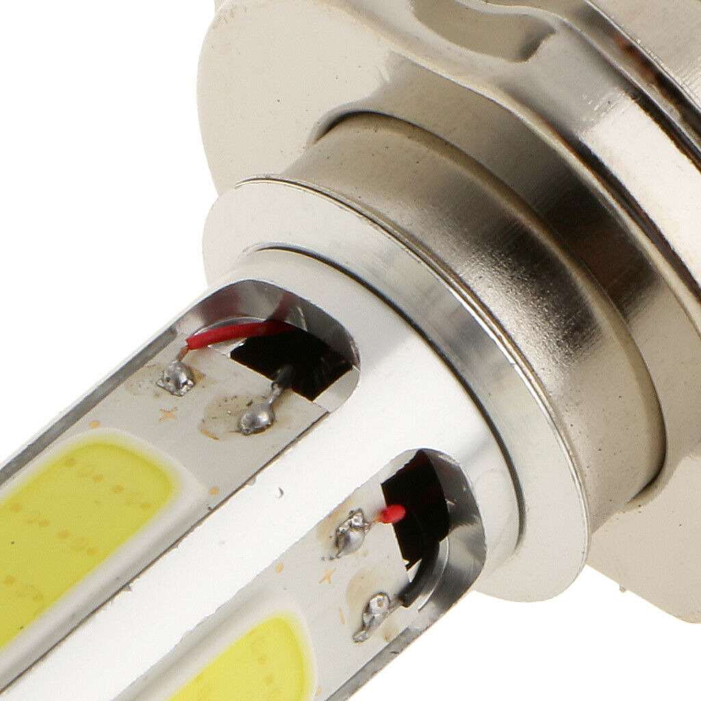 Replacement 12V 20W H4 COB Headlight Driving DRL LED Light Parking Lamp
