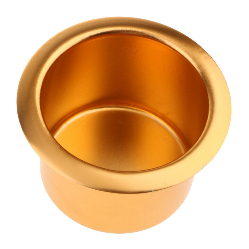 Aluminum Alloy Car Inner Cups Beverage Bottle Holder Storage Can