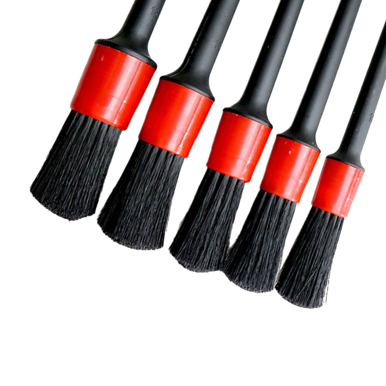 5PCS Car Detailing Brush Kit Auto for Wheel Detail Clean Brush Scratch-Free
