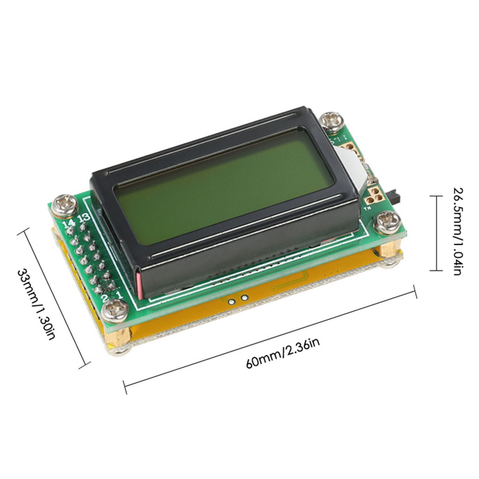 High Accuracy RF 1~500 MHz Frequency Counter Tester LCD measurement F/ ham Radio