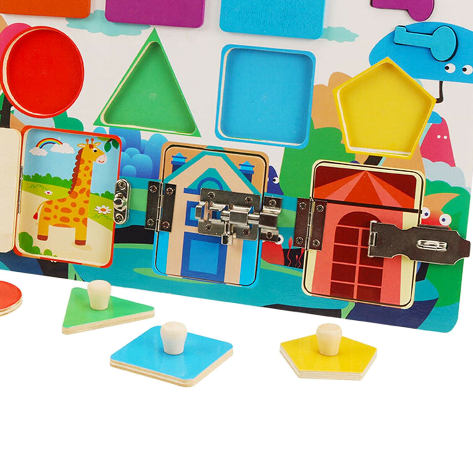Busy Board Education Unlock Toys Learning Activities Gifts Boys & Girls