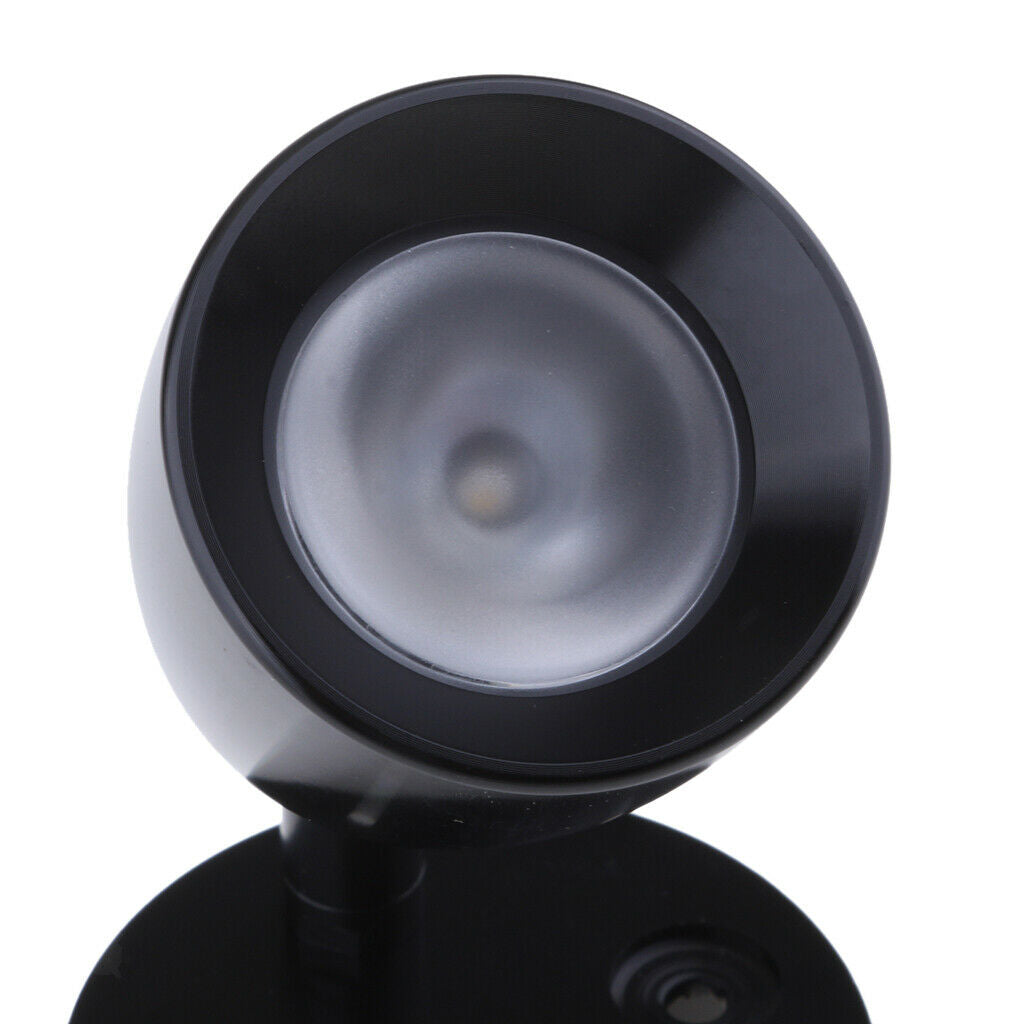 2 Pieces 12V 3W Boat LED Spotlight Interior Reading Light Wall Lamp, 3000K Warm