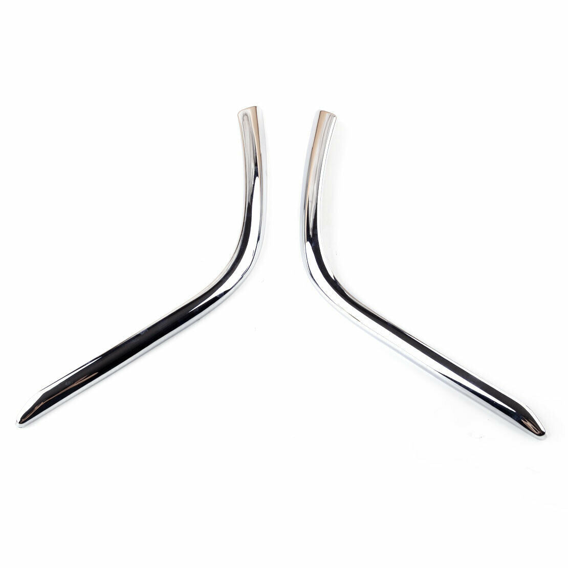 2Pcs Fog Light Eyebrow Cover Trim Frame Fit For Mitsubishi Outlander 19-2020