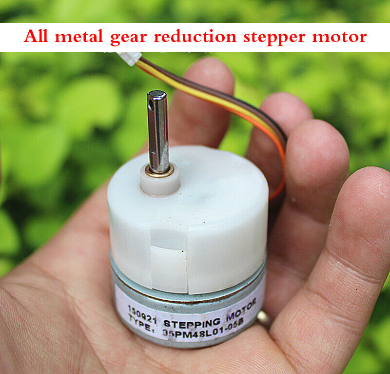 35 small Geared stepper motor DC internal all-metal gear reducer box
