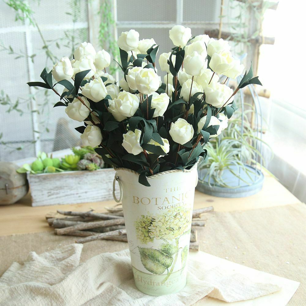 Bride Bouquet Party Simulation Plant Artificial Rose Hand-Holding PE Flower