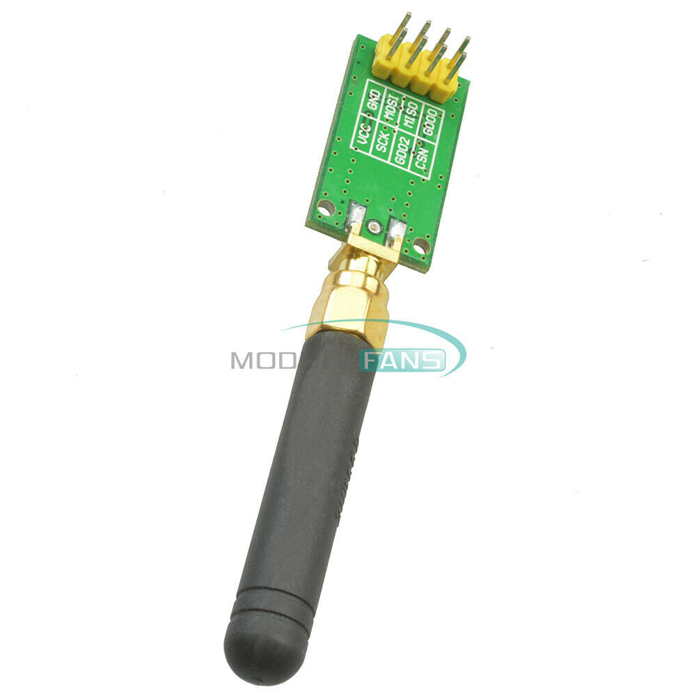 5PCS Wireless CC1101 Transceiver 315/433/868/915MHZ + SMA Antenna Wireless