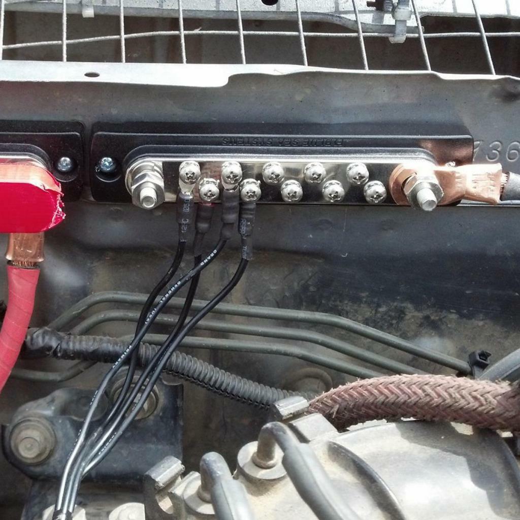 Boat 20 Gang Fuse Terminal Block Ground Junction Distribution Block