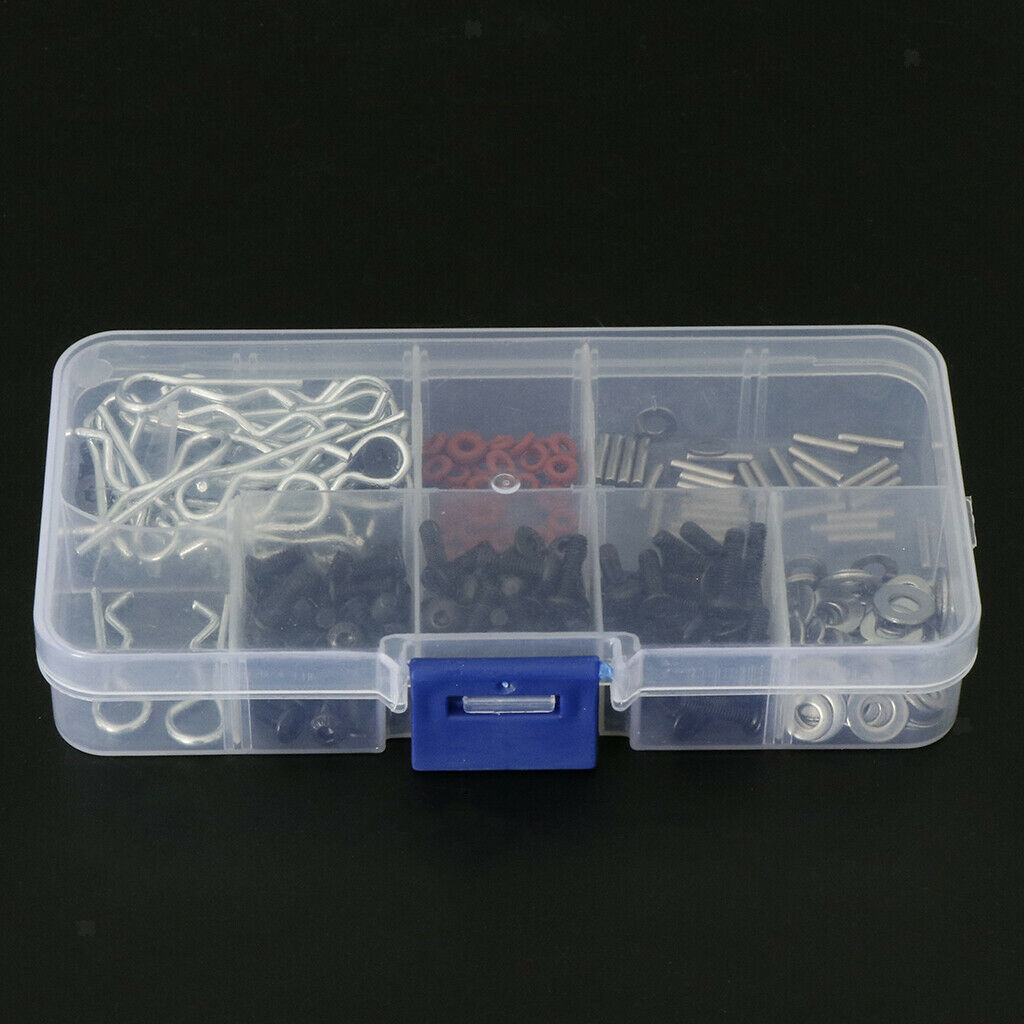 270pcs/set Screws Box Repair Tool Hobby Tool Sets Repair Tool Kit for 1/10 HSP