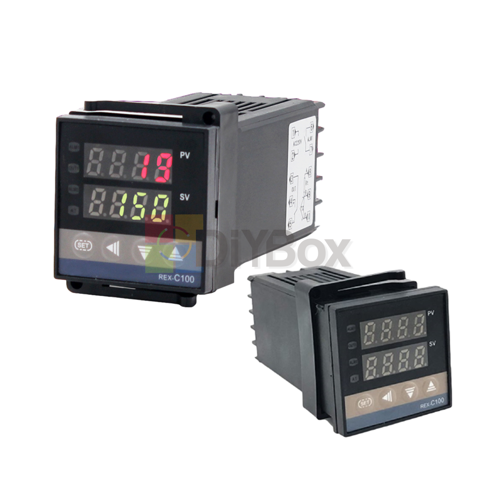 AC 100-240V Digital LED Temperature Controller Thermocouple Output Relay K -Type