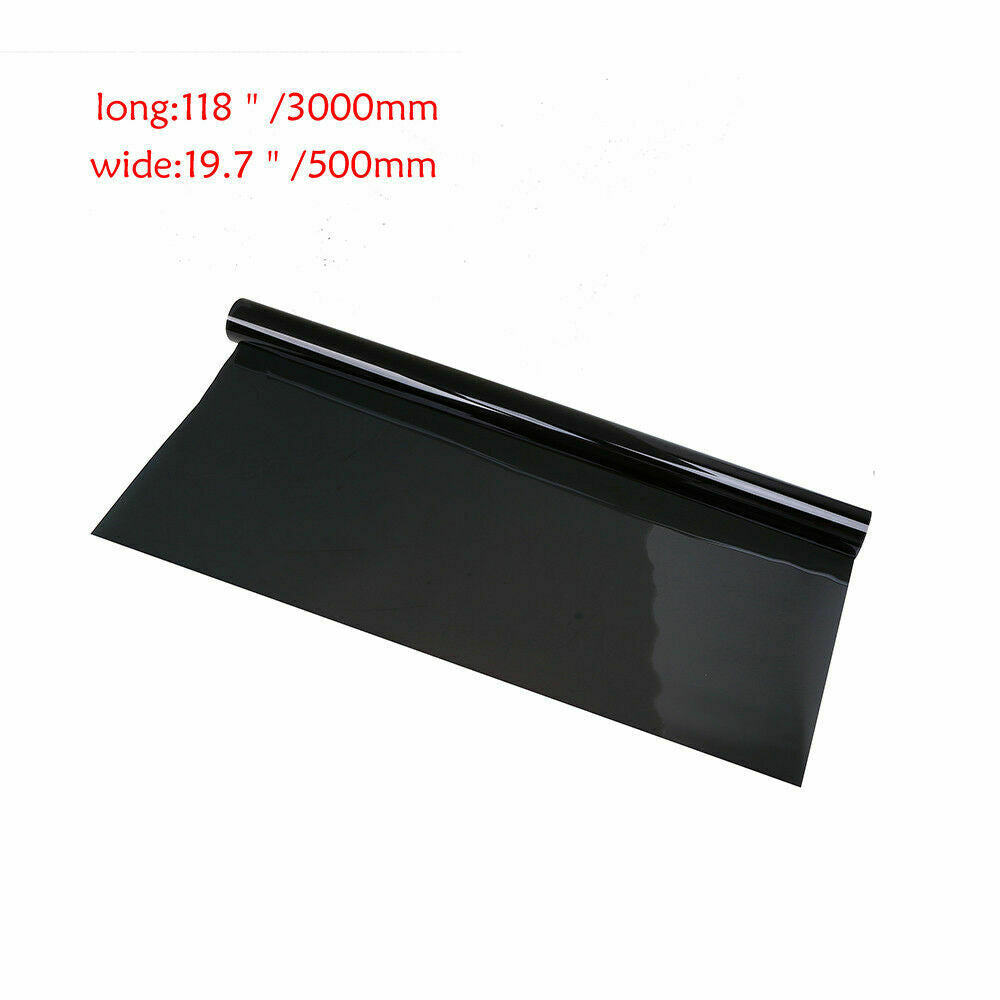Uncut Roll Window Tint Film 5% VLT 20 Inches x 10Feet Windshield SUN Visor Strip