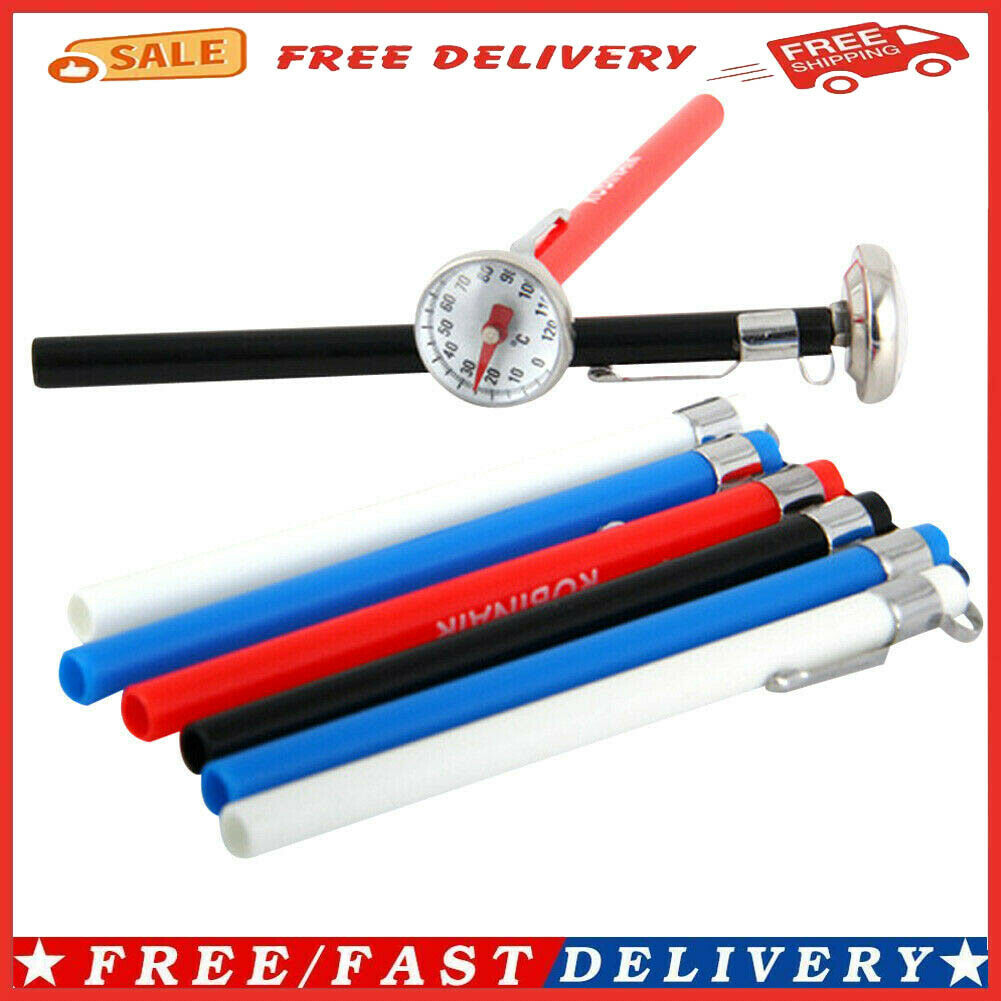 1pc Kitchen Cooking Stainless Steel Instant Read Thermometer Meter