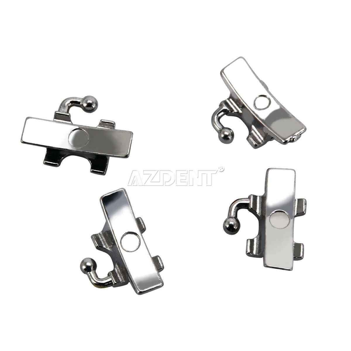 200pcs Orthodontic 1st Molar Weldable Convertible Buccal Tube Roth 022 U1/L1