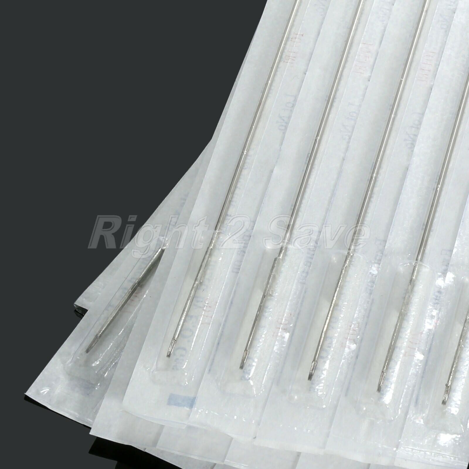 10pcs 11RL Tattoo Needles Body Art Disposable Sterilze Blade Stainless Steel