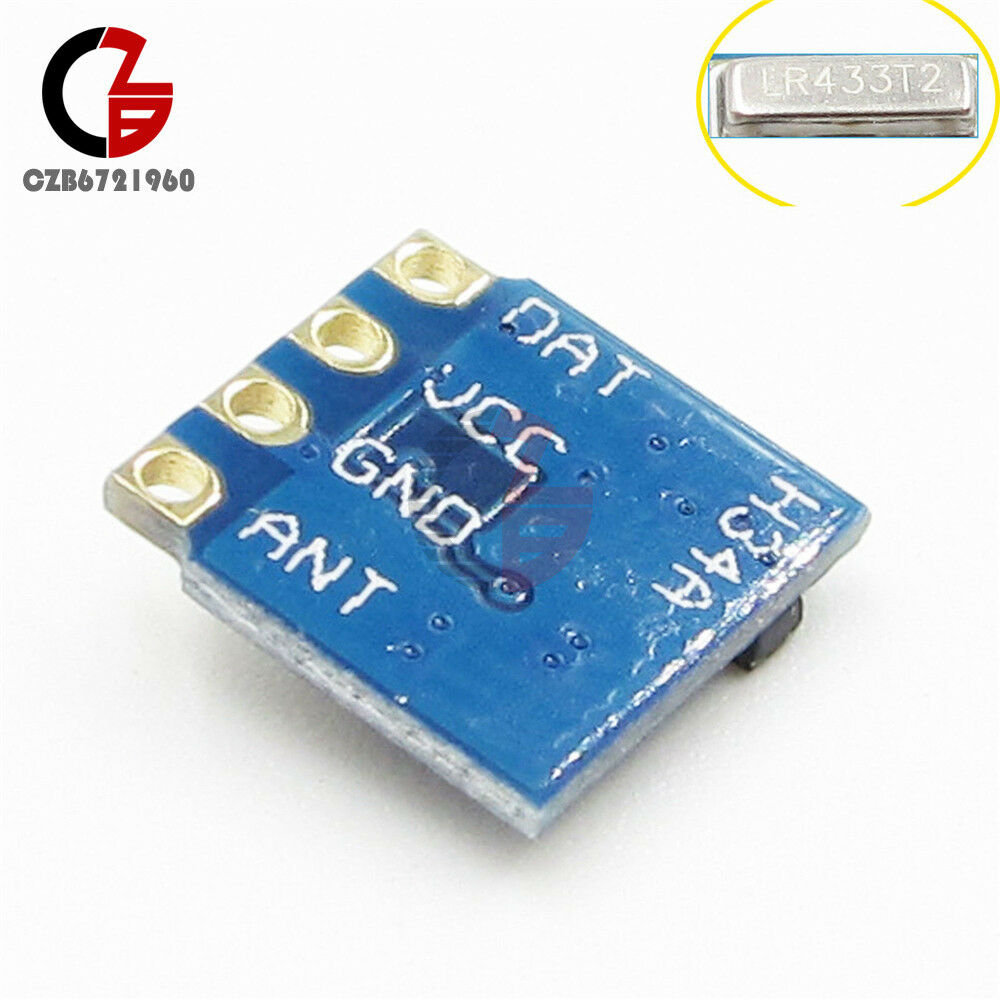 2PCS H34A-433 433Mhz ASK 2.6-12V Mini Wireless Transmitter Module