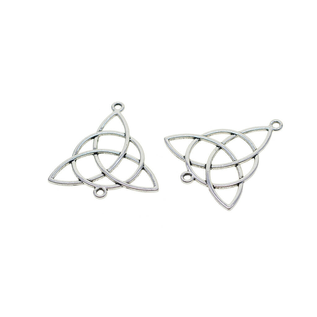 20x Viking Celtic Knot Bracelet Charm Pendant for DIY Jewelry Findings Craft