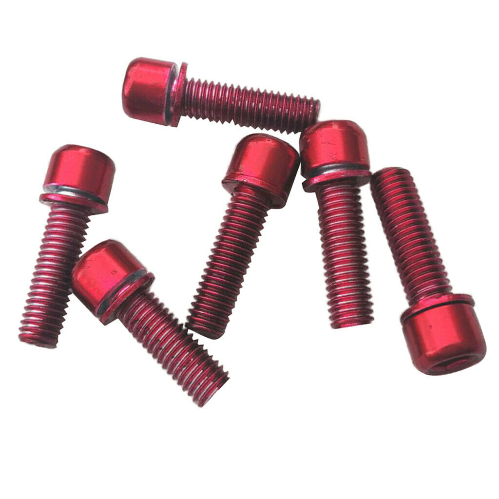 18Pcs Hex Socket Screws M5x18 for Bicycle Disc Brake Caliper Handlebar Stem