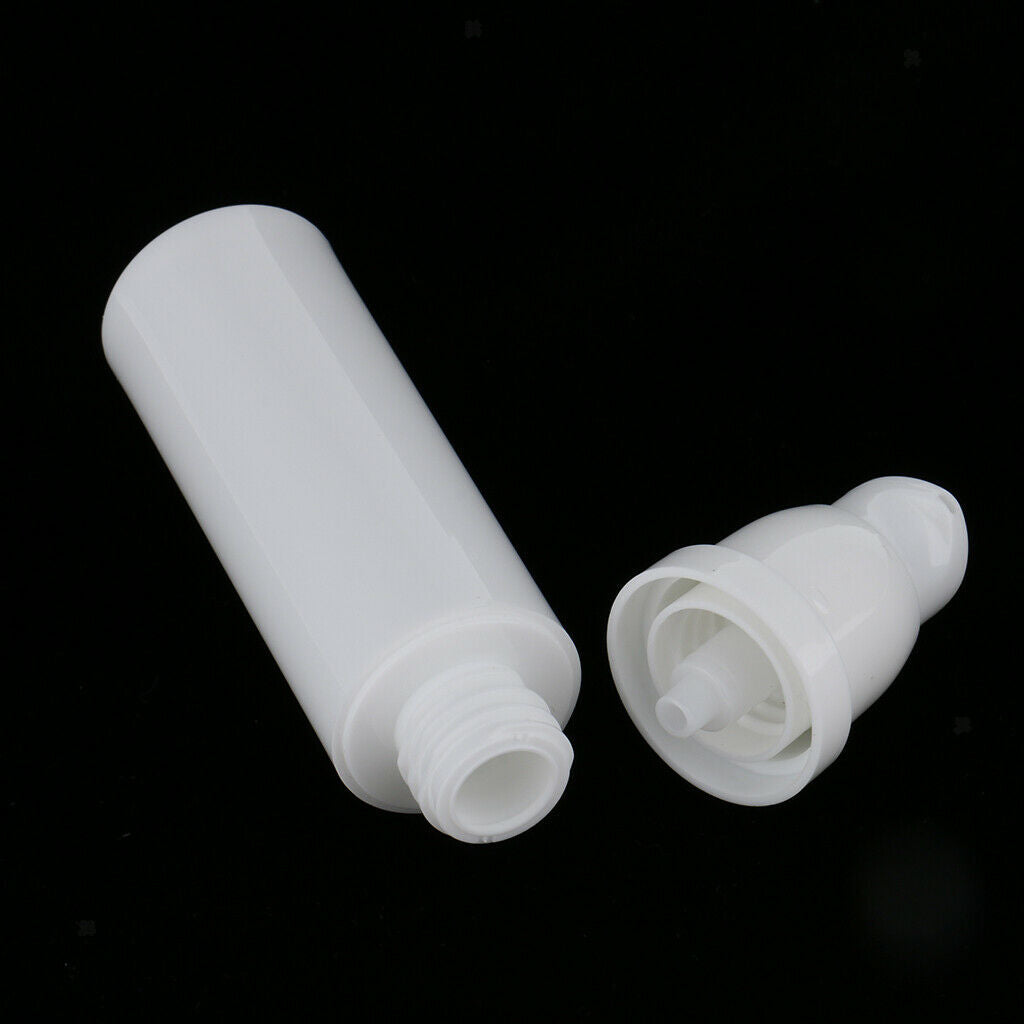 3 Pieces 30ml Empty Refillable Airless Lotion Pump Cosmetic Bottle 3 Funnels