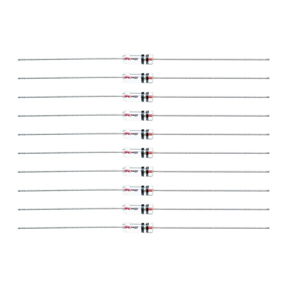 10PCS Germanium Diode 1N34A DO-7 1N34 IN34A for Rectifying Efficiency TV Switch